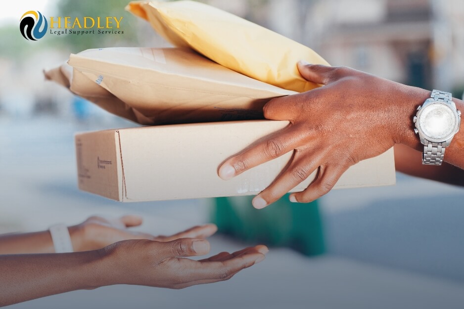 Legal courier services - Headley Legal Support Services